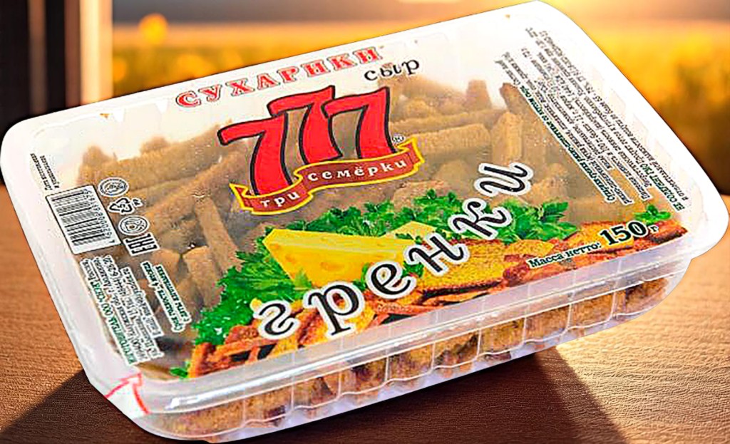 777 Гренки 150г ИК(контейнер)