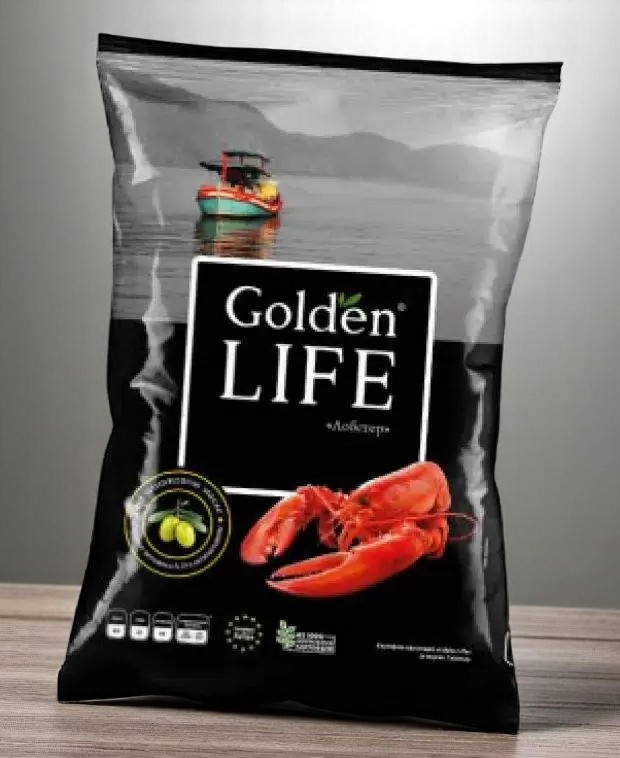Gold.Life карт.хруст. ЛОБСТЕР 90г