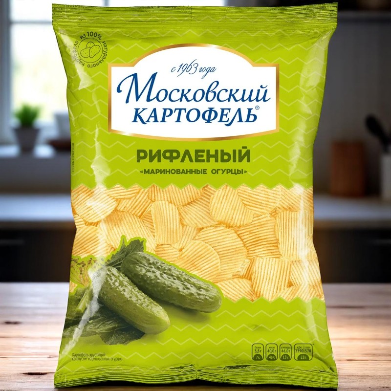 Моск МАРИНОВАННЫЕ ОГУРЦЫ рифл. пакет