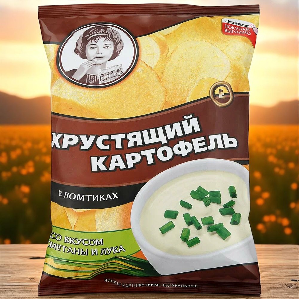 А4 Картофель хрустящий со вкусом сы 0,05 кг