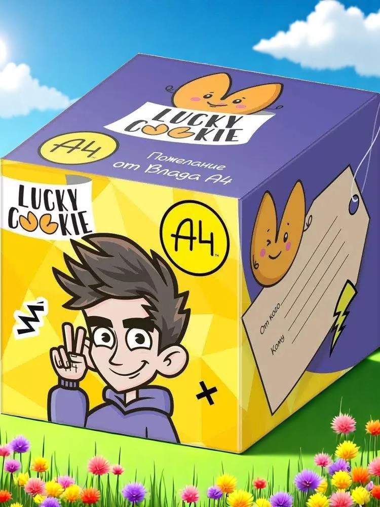 ВЛАД А4 LUCKY COOKIE Печенье с пожеланиями 0,036
