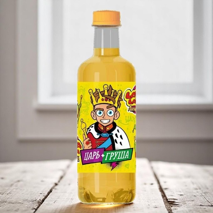 Lava Lava нап.0,5л Царь-Груша б/а газ ПЭТ