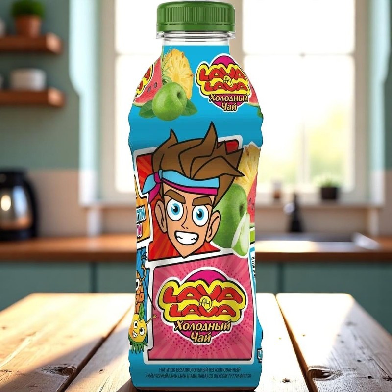 Lava Lava Чай 0,5л Тутти-фрутти черн.