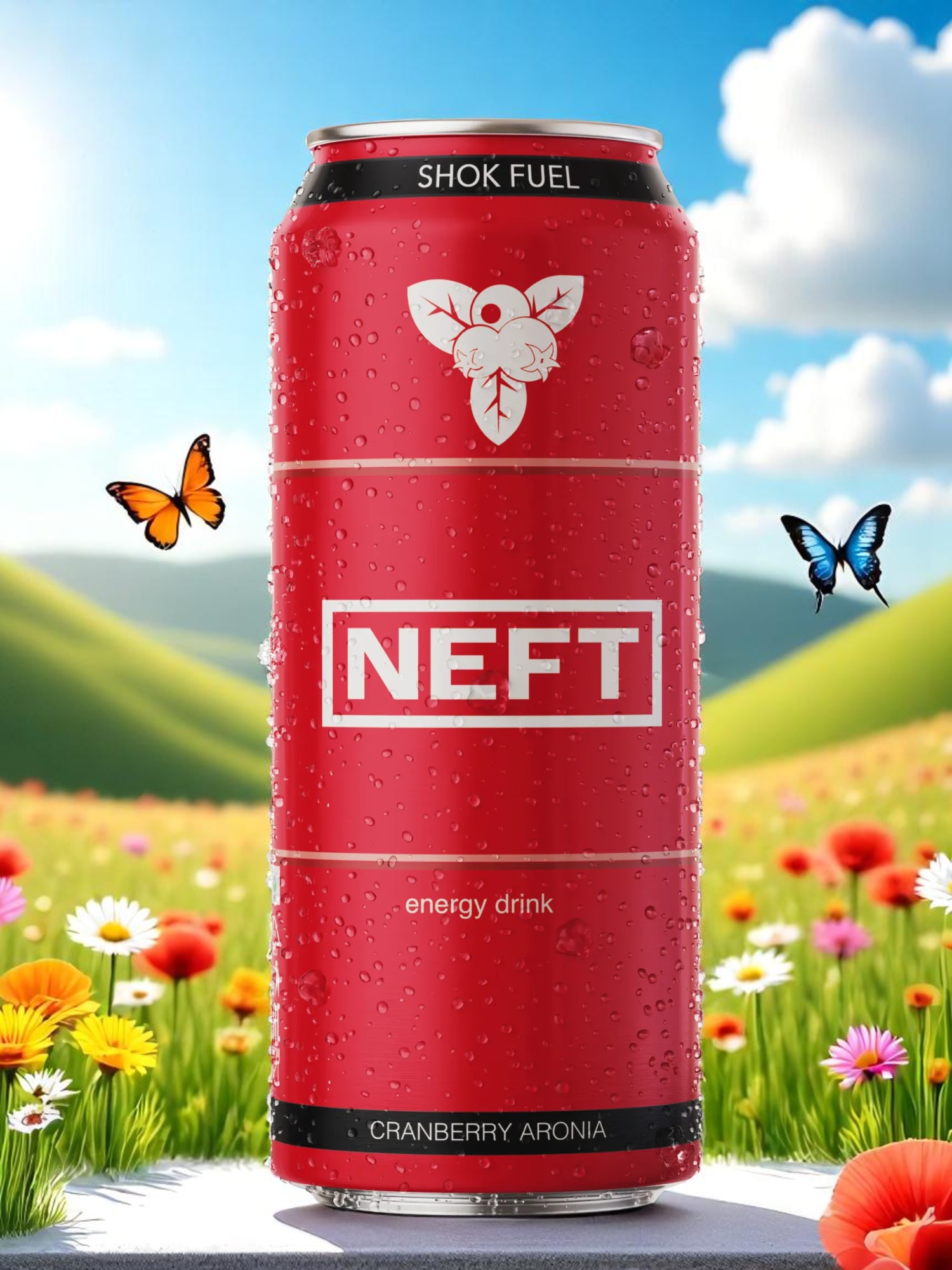 NEFT Напиток Гранат б/а газ 0,33 л