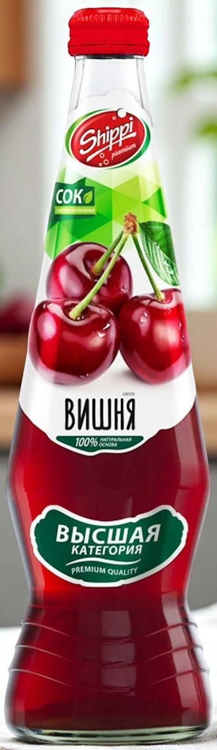 Шиппи напит. Вишня б/а газ 0,5 л