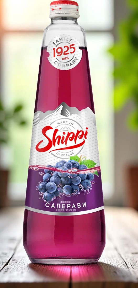 Шиппи напит. Саперави б/а газ 0,5 л