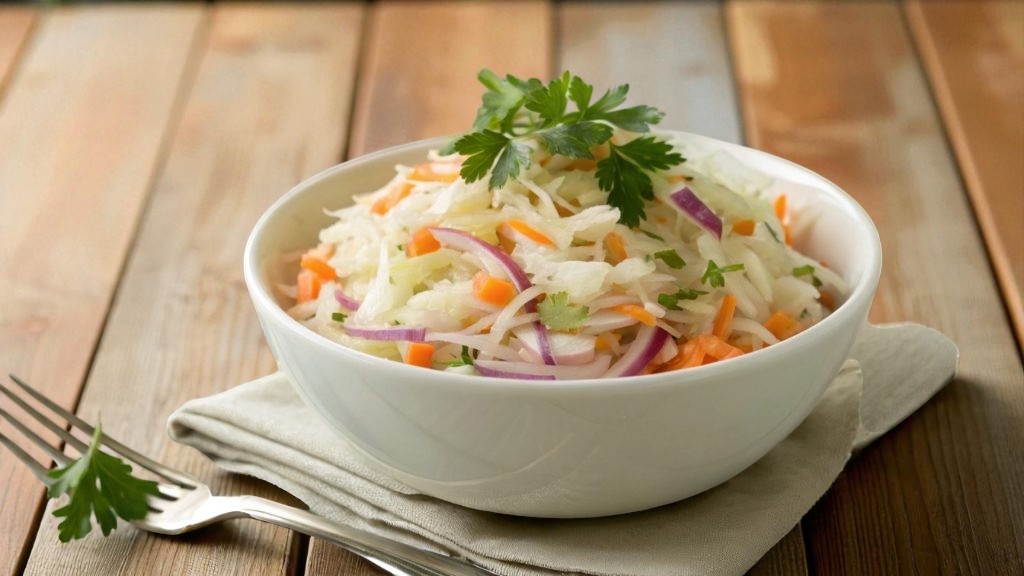 салат из квашеной капусты