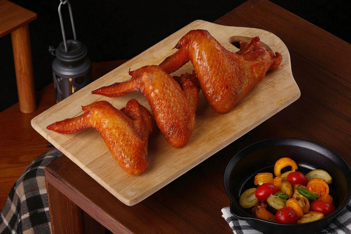 Крылышки куриные копчено-запеченные
