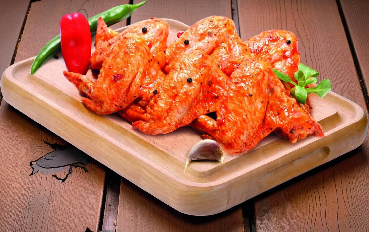 крылышки куриные в маринаде (замор.)