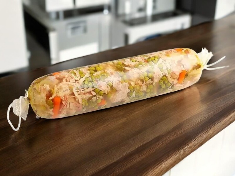 Мясо Птицы в Желе 1с прод.из мяса птицы с овощами п/а 500г