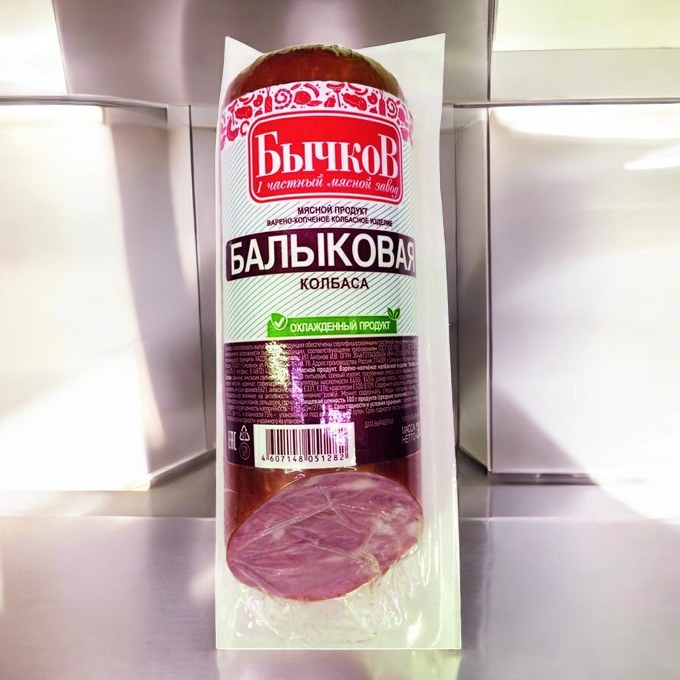 Колбаса БАЛЫКОВАЯ в/к мясн.прод. В/У 300г