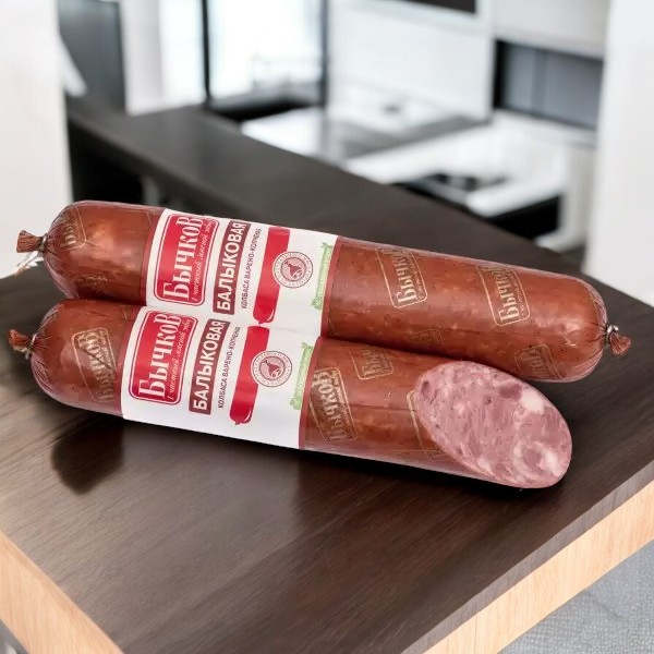РУБЛЕНАЯ колбаса Народный Контролер балыковая в/к мясн.прод. в/у 300г