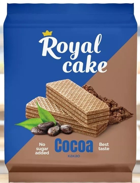 РК Вафли на сорбите “КАКАО” 120 г. * 10 шт