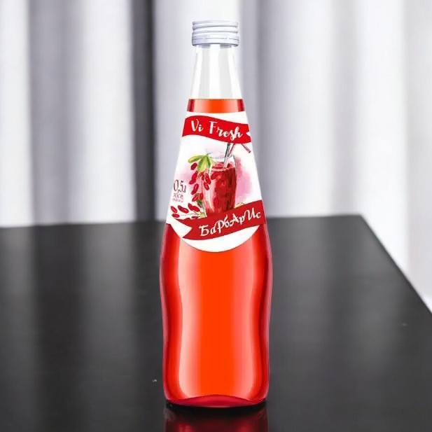 Напиток “VI FRESH” б/а сильногаз. «Барбарис» 0,5 л, ст.б.
