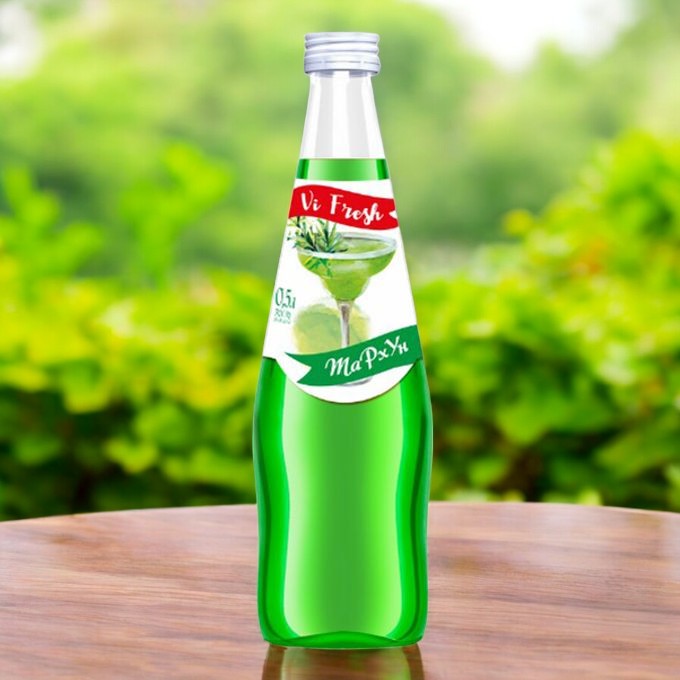 Напиток “VI FRESH” б/а сильногаз. «Тархун» 0,5 л, ст.б.