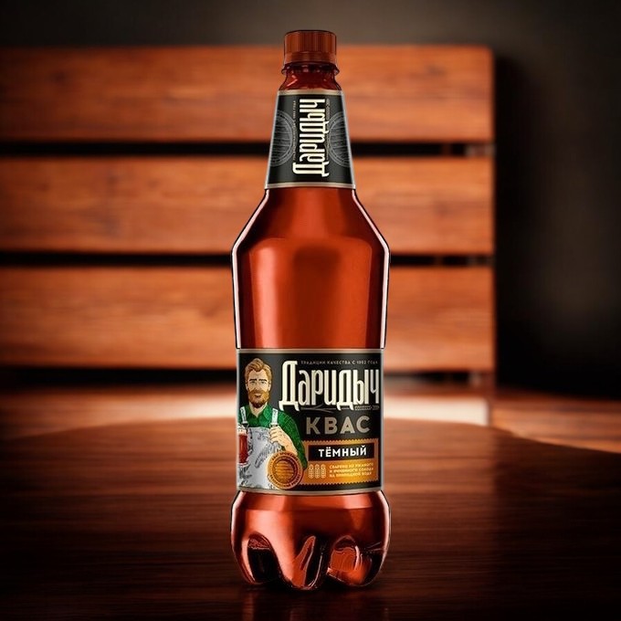 Квас “Даридыч” Темный 1,5 л.*6