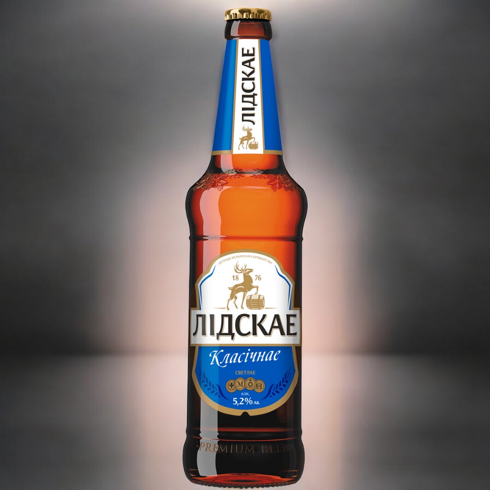 Пиво Лидское “Классическое” 0,5 л. ст/б. 5,2%