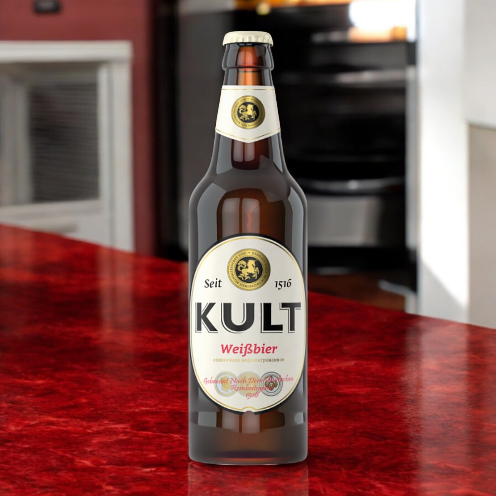Пиво светлое “KULT светлое” , 0,5 л, , 5,0%