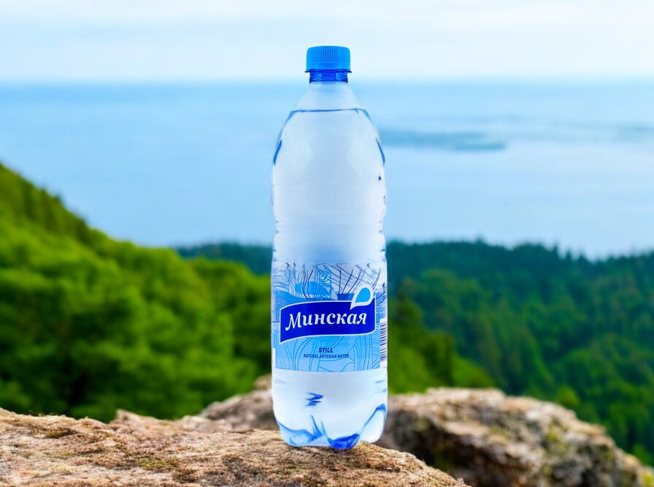 Вода питьевая негазированная «Минская», 1л.,ПЭТ