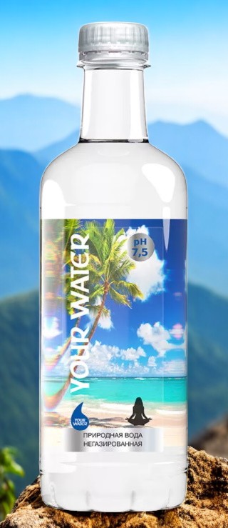 Вода питьевая природная негаз. “Your Water”, 0.5л.