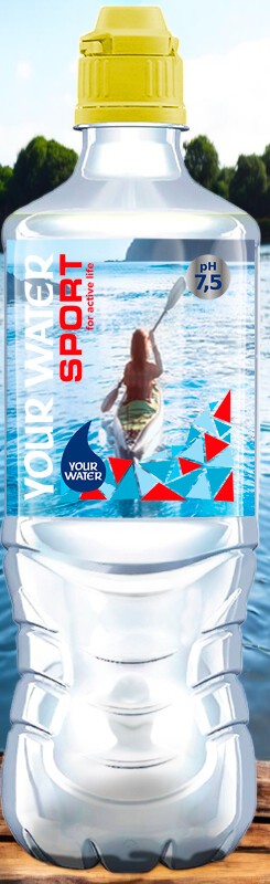 Вода питьевая природная негаз. “Your Water” , 0.75л., СПОРТЛОК