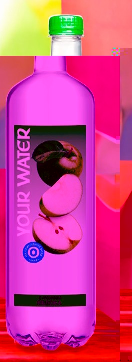 Напиток б/а газ. “Your Water” с ароматом ЯБЛОКА 1 л