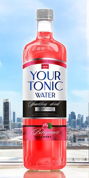 Напиток б/а ГАЗ “Your Tonic” Клюква, 1 л