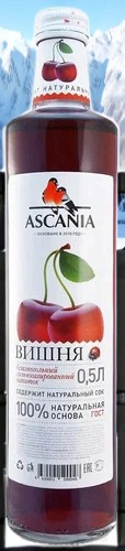 Безалкогольный напиток ASCANIA “Вишня” 0,5