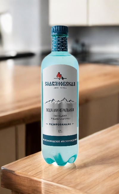 Аскания Минеральн. Вода ПЭТ СЛАВЯНОВСКАЯ / ГАЗ / 0,5 л * 6 шт
