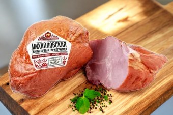 Свинина Михайловская к/в (окорок)   (большой кусок)