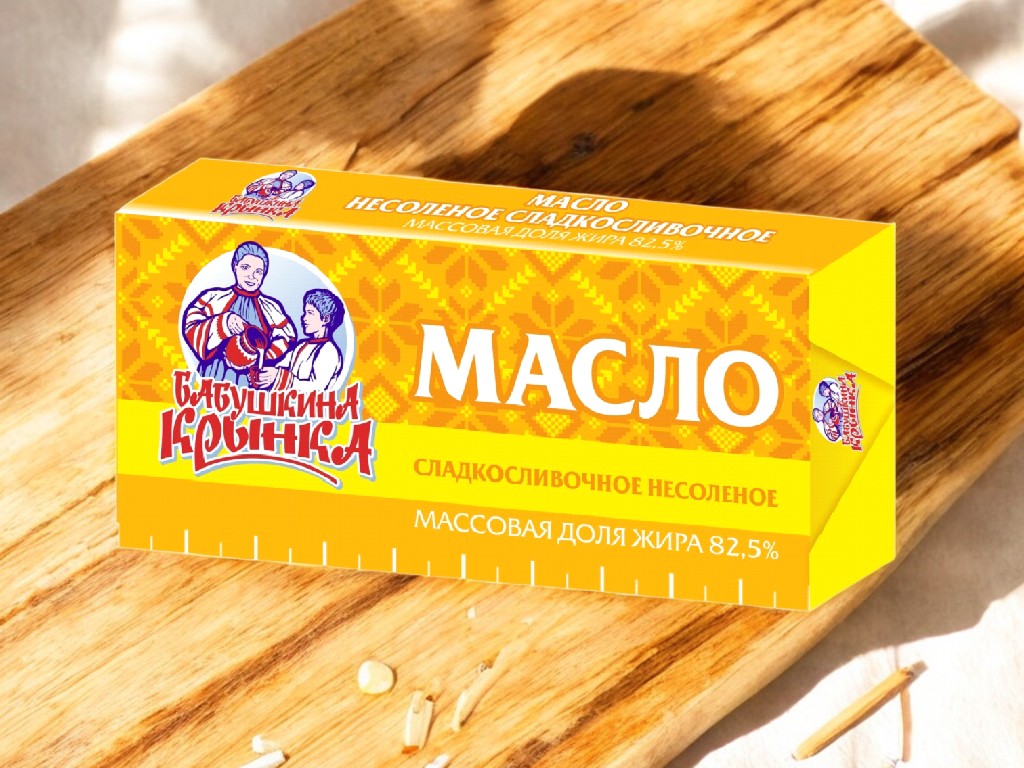 Масло слив. БК 82,5% 450г /Бабушкина Крынка/