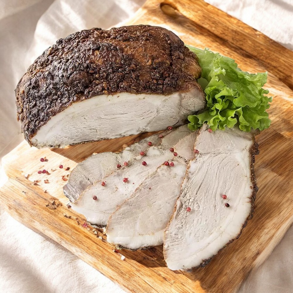 Буженина “Деревенская” запеченная (в черном перце), срез в/у