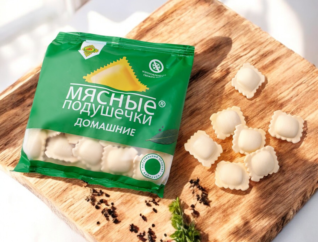 Пельмени Мясные подушечки Домашние 430г