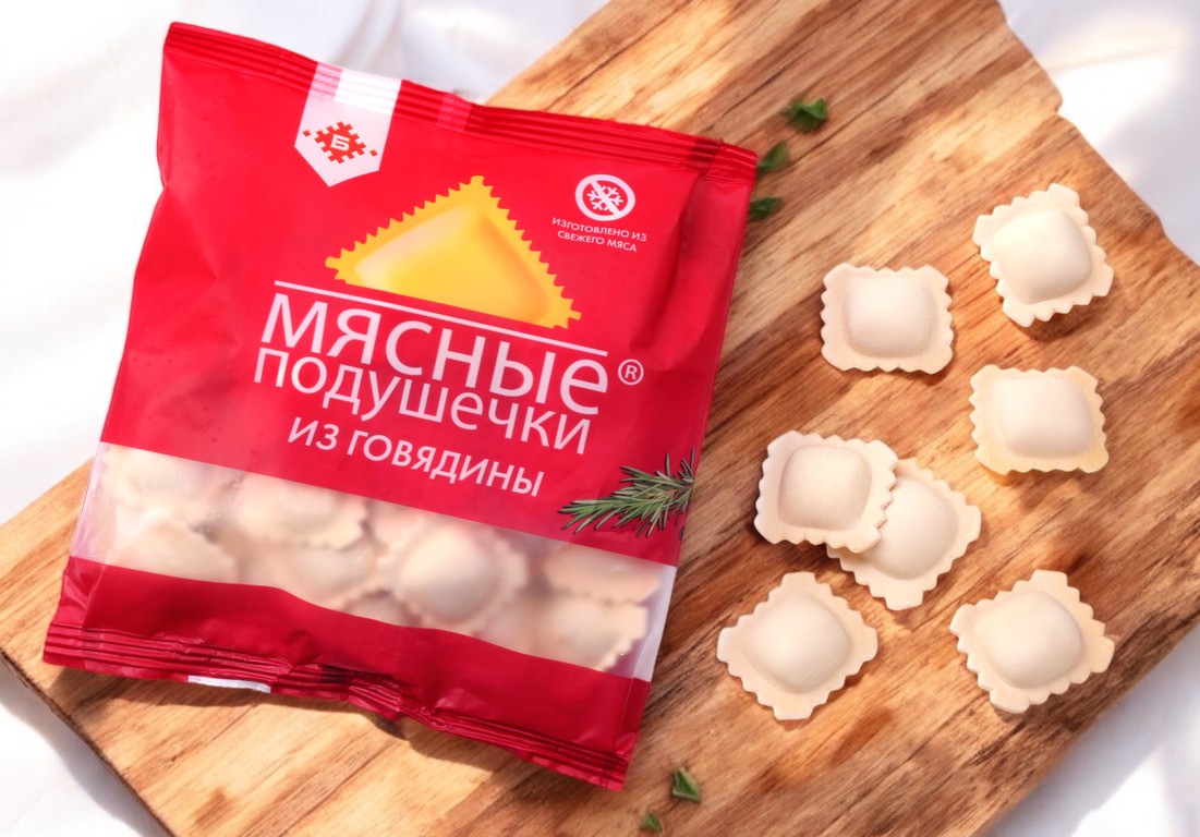 Пельмени Мясные подушечки из говядины 430г