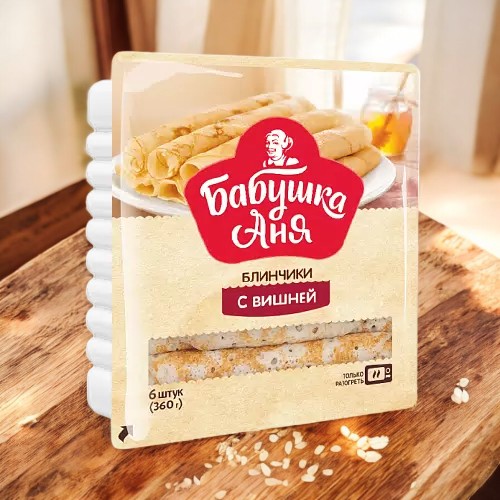 Блинчики с вишней Бабушка Аня зам. 360г
