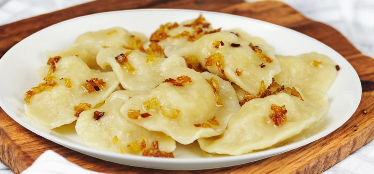 Вареники с картофелем и шкварками Бабушка Аня ЗАМ. 430г