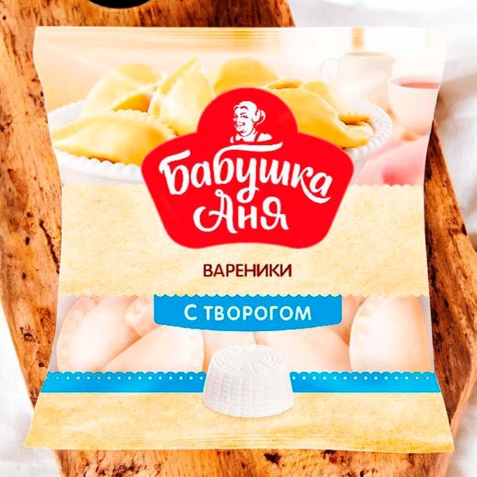 Вареники с Творогом Бабушка Аня зам. 430г
