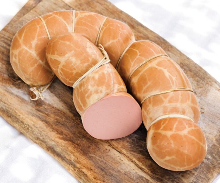 Колбаса вареная Вкусная ДОКТОРСКАЯ ТУ в/с ГАЗ СИНЮГА целый батон