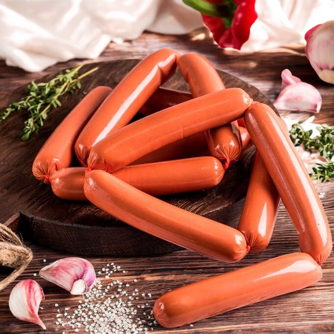 Сосиски Фирменные в/с ГАЗ ФИКС. ВЕС 0.260