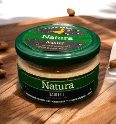 Консервы паштетные NATURA с утиной печенью 200 г