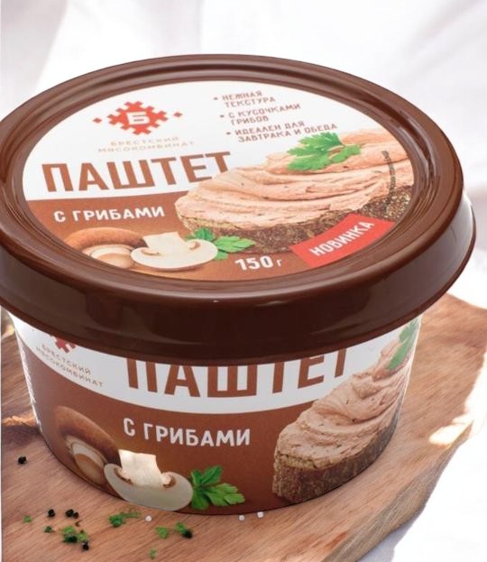Паштет с грибами 150г /Брест/