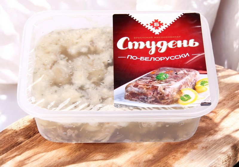 Студень “ПО-БЕЛОРУССКИ” В/У 500г /Брест/
