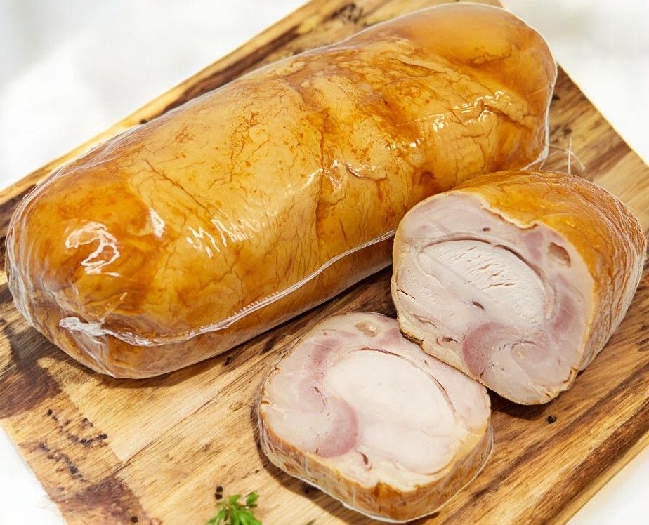 Продукт из мяса птицы РУЛЕТ НЕЖНЫЙ копчено-вареный охл., газ.инд.упак.
