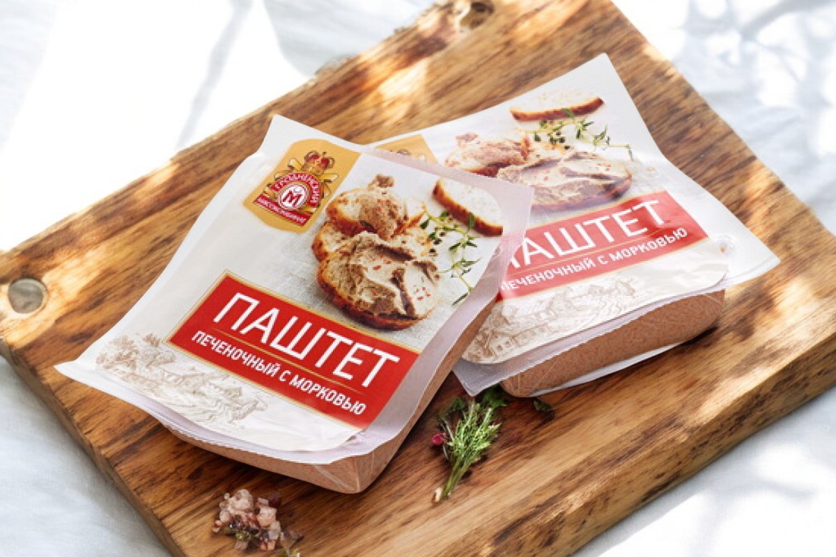 ПАШТЕТ запеченный ПЕЧЕНОЧНЫЙ С МОРКОВЬЮ НОВЫЙ вакуум