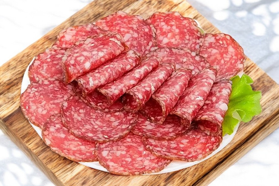 с/к мясное в/с КОЛБАСА ОРИГИНАЛЬНАЯ ВОСТОЧНАЯ, Газ. Инд.упак.