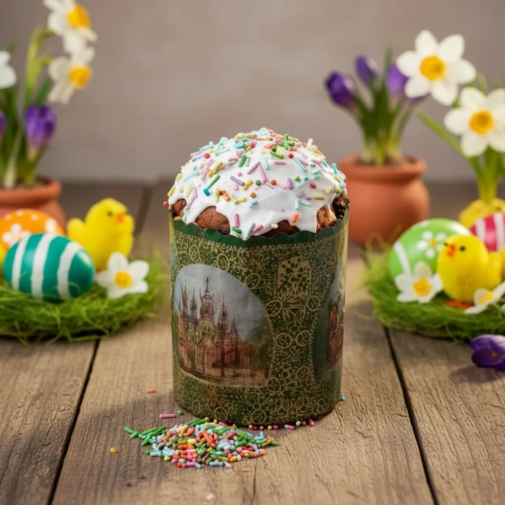 Кулич ПАСХАЛЬНЫЙ М 125 гр.