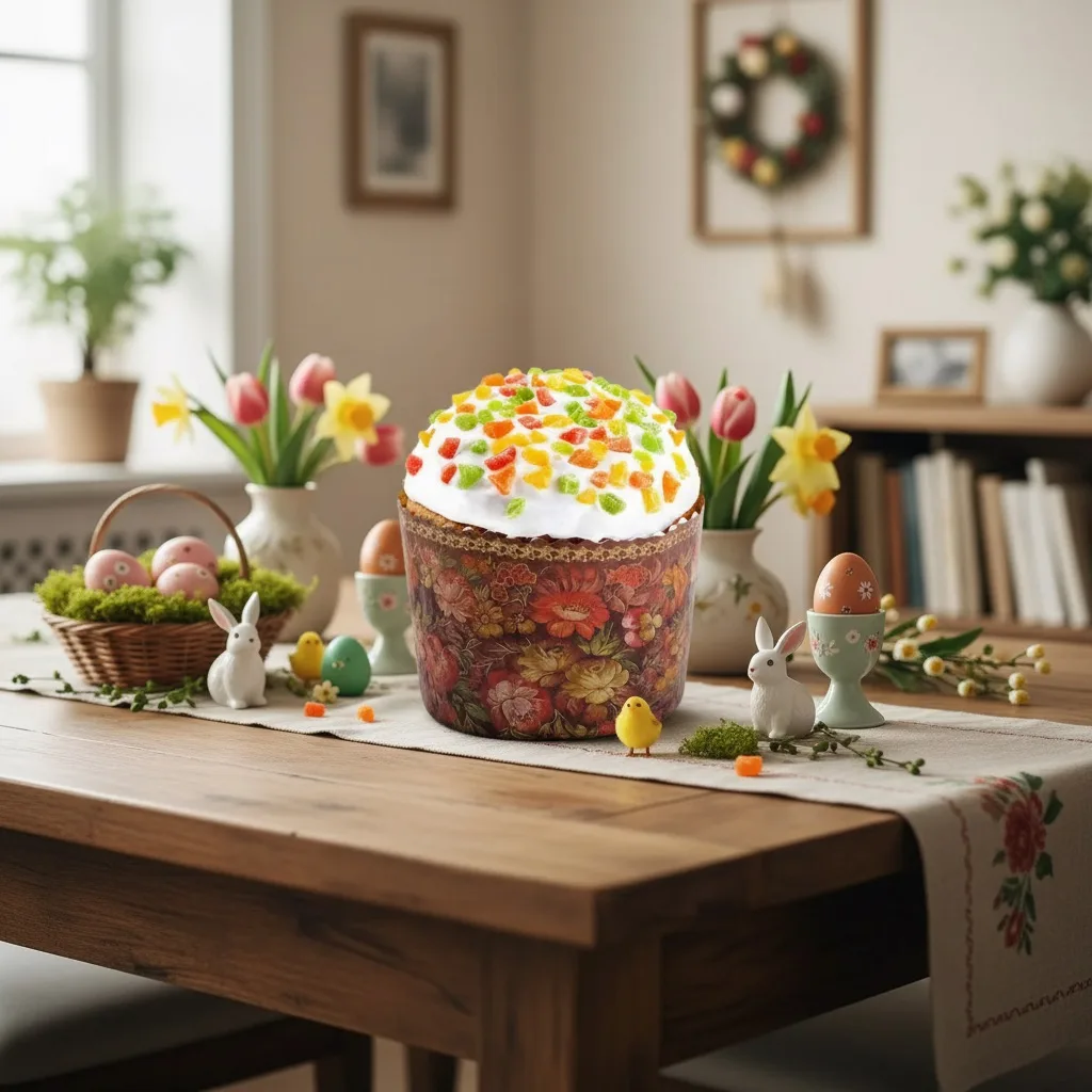 Кекс ПАСХАЛЬНЫЙ с цукатами 700 гр.