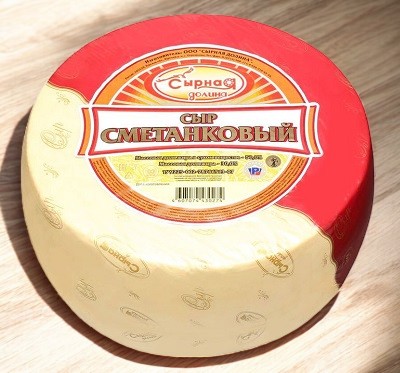 Сыр “Сметанковый” круг