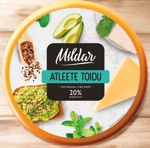 Сыр Atleete Toidu 20% Mildar латекс