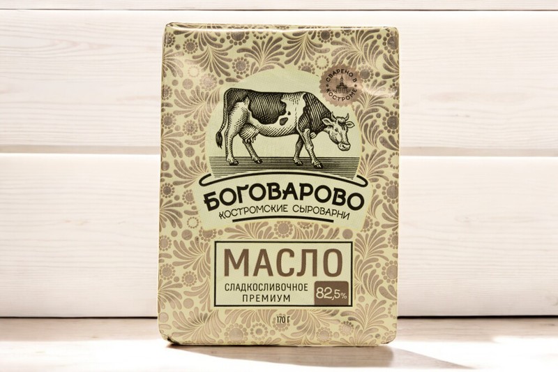 Масло сливочное “Традиционное” 82,5% 170 гр.